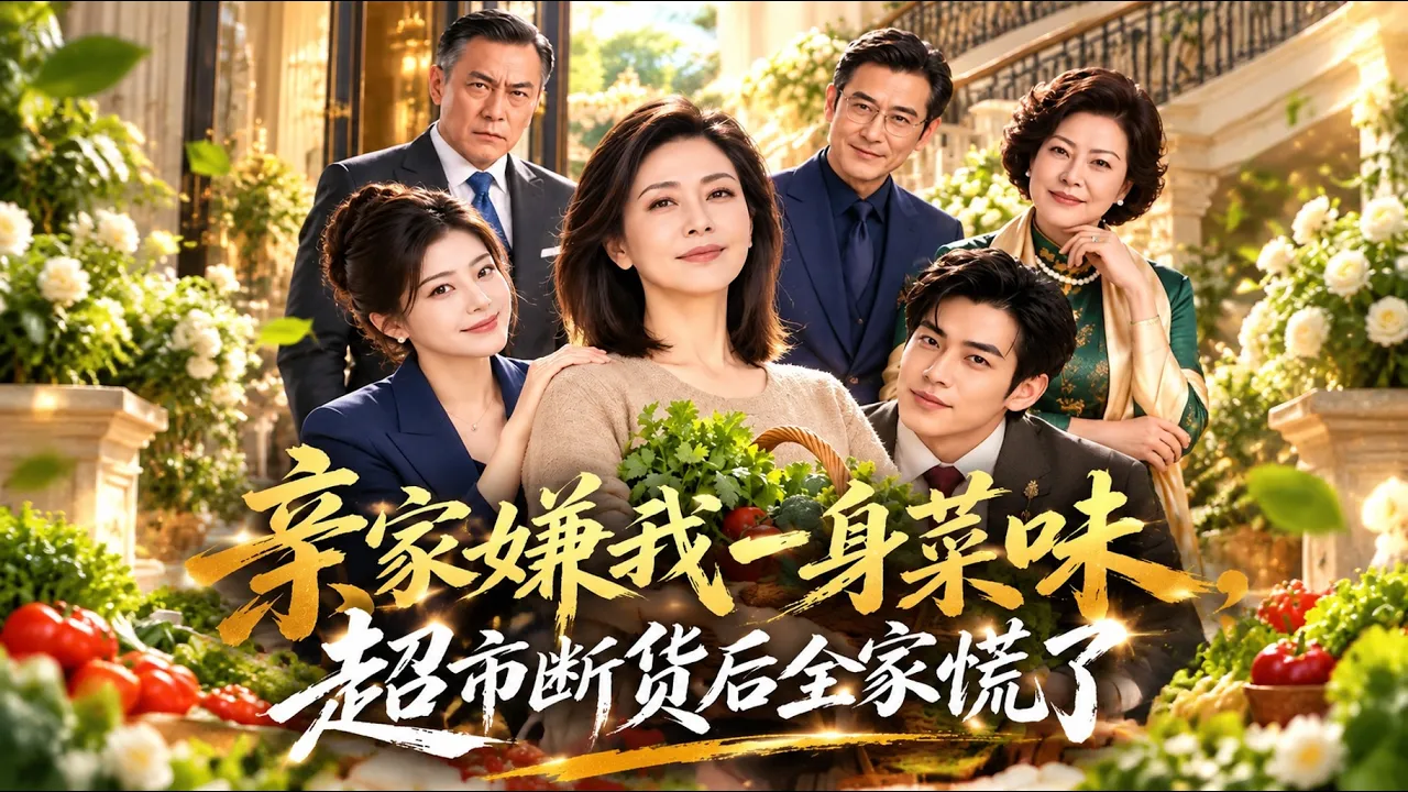 亲家嫌我一身菜味,超市断货后全家慌了
