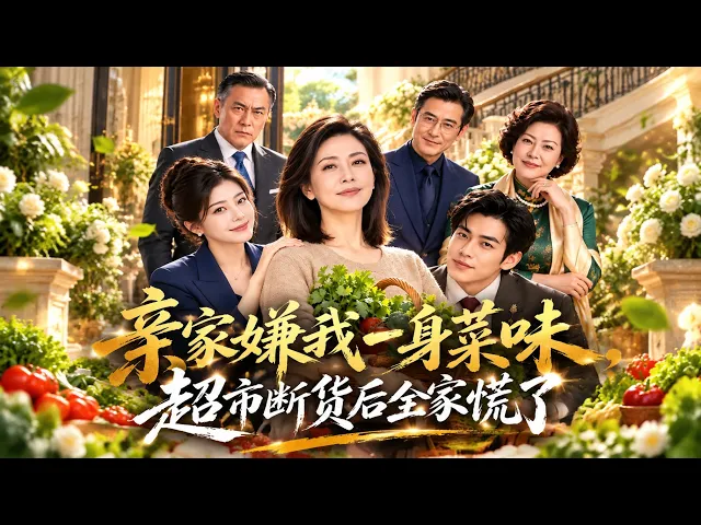 亲家嫌我一身菜味,超市断货后全家慌了