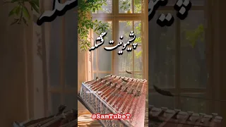 نت همخوانی آهنگ عطر شکوفه داری از استاد حمیرا عزیز کلیپ ولاگ روزانه آهنگ حمیرا سنتور نوازنده 