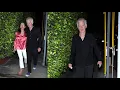 American Former Tennis Player John McEnroe and wife Patty Smyth Step Out For Dinner at Giorgio Baldi