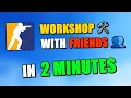 How to play CUSTOM maps with FRIENDS in CS2