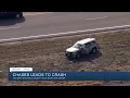 Suspect in pursuit from Wyoming dies after crash with CSP trooper near Ault