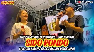 sido rondo sekar rimba vocal irul sekar rimba feat anis agustin live halaman polsek salam magelang