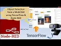 Object Detection using TensorFlow Node-RED with WebCam Node integration