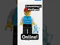 you can CUSTOMIZE your own minifigure on LEGO com