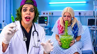 ARLEQUINA FINGIU QUE ESTAVA MUITO DOENTE! *Coringa descobriu? 😱