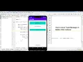 How To show Toast Message on Button Click in Android Studio Android Tutorial for Beginner