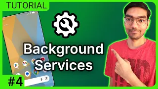 Running Background Tasks using Services Android Development 2026 Lesson