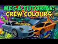 Crew Colours Mega Tutorial inc Hints Tricks Livery Paint Matching etc In GTA Online