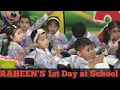 Raheen s 1st Day At School Vlog Future Foundation School Vlog