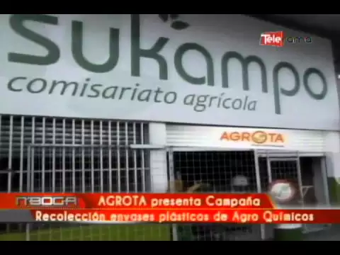 AGROTA presenta campaña recolección envases plásticos de agro químicos