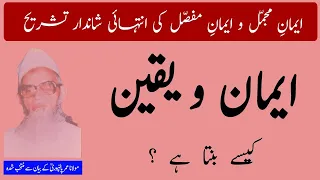 Very Important Bayan ایمان و یقین Maulana Muhammad Umar Palanpuri RA Hamza Group Official 