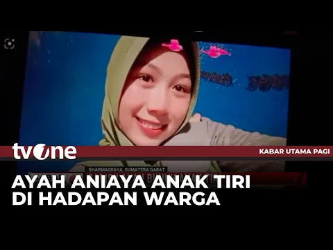 SADIS! Ayah Tega Bunuh Anak Tiri di Hadapan Warga