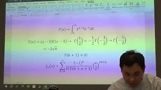 Graphs of Gamma and Bessel functions using python