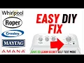Maytag Centennial Washer Lid Lock Flashing Troubleshooting Guide