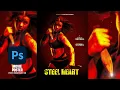 i made Action genre poster creation in photoshop
