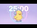 25 Minute Timer Study Timer for Classroom Focus