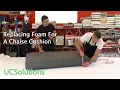 Replace Foam in Sectional Cushions - Chaise Cushion Replacement