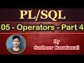 05 - Operators Part 4