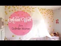 DIY ACCENT WALL GOLD POLKA DOTS ZULILY WALL POPS