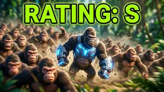 Age of Apes Ad Review⚡ Unleash Ape Barrage & Sweep Jungle Enemies!