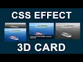 Card Hover 3D Effect using HTML and CSS Image Hover Effect using CSS