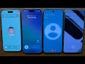 Lagu iPhone Air vs iPhone 17 ProMax + Pixel 9 ProXL vs Xiaomi 15 Ultra Snapchat vs Threema Incoming Call