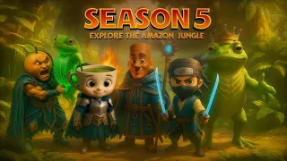 SEASON 5 | Petualangan Tung Tung Menjelajahi Hutan Amazonomali Demi Balerina!