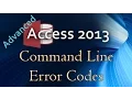 33 Advanced Programming In Access 2013 Returning Error Codes From A Command Line WScript Shell