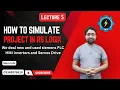 How to Simulate Project in RSLogix 500 plc programming ladder logic projects plc programming