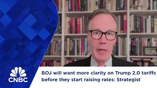 boj will want more clarity on trump 2 0 tariffs before they start raising rates strategist