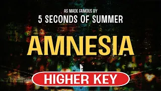 Download Amnesia (Karaoke Higher Key) - 5 Seconds Of Summer MP3