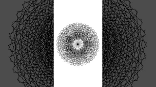 Circular Spiral Animation using Python Turtle
