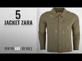 Top 10 Jacket Zara 2018 Mens Denim Jacket Khaki Jeans Jacket Distressed Rips Ripped 4 Pocket