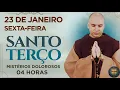 Lagu Terço da Manhã | Sexta-feira | Mistérios Dolorosos [1/23/2026] | 04 HORAS