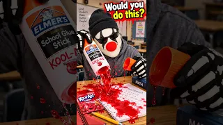 Back to school prank you definitely can do but shouldn’t #funny #prank #childhood #backtoschool #fyp