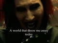 Marilyn Manson Coma White Lyrics