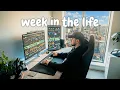 Lagu realistic week as a full time creator | chill work days at home