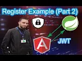 Angular Spring Boot JWT Authentication Example User Registration with Spring Security Frontend