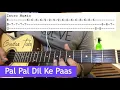 Lagu Pal Pal Dil Ke Pass Guitar Tabs - Guitar Lesson | Easy Guitar Lesson | Kishore Kumar Song