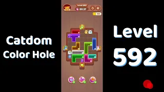 Catdom Color Hole Level 592 Screenshot
