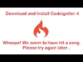 How to Download and Install Codeigniter 4 on Localhost Xampp Whoops We seem to have Problems