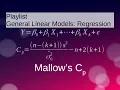 Multiple Linear Regression Mallow s Cp