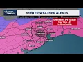 Watch Live Meteorologist Chita Craft and Jennifer Reyna get you ready for the winter storm