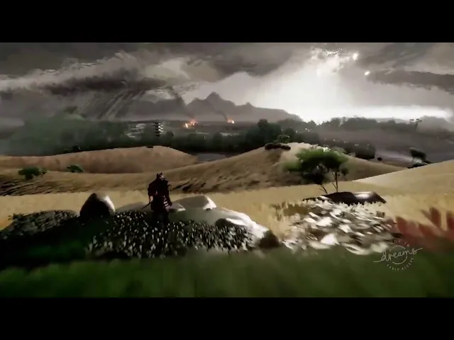 Ghost of Tsushima Tribute in Dreams (PS4)