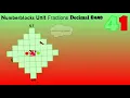 Numberblocks Unit Fractions Decimal Band 41