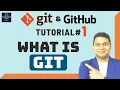 Git and GitHub Tutorial - What is Git Introduction to Git