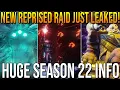 NEW REPRISED RAID JUST LEAKED NOT WRATH OF MACHINE Destiny 2 Lightfall