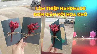 Download Làm Thiệp Handmade Đơn Giản Với Hoa Khô| Making Simple Handmade Greeting Cards With Dried Flowers#63 MP3