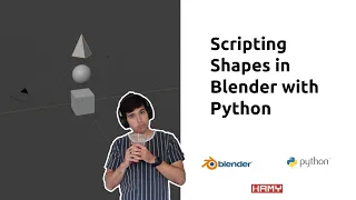 Scripting Shapes in Blender with Python